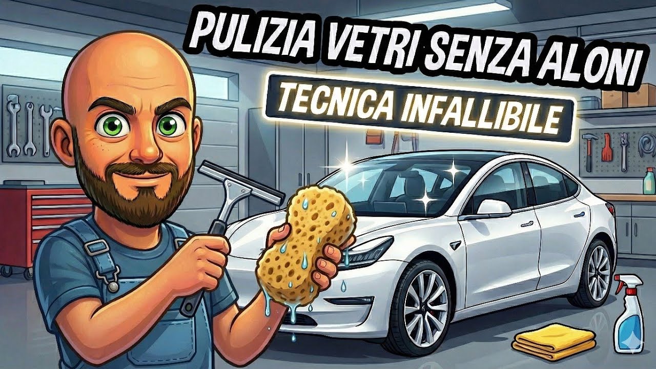 HO PULITO I VETRI DELL’AUTO COSÌ… e NON HO PIÙ VISTO UN ALONE 😱