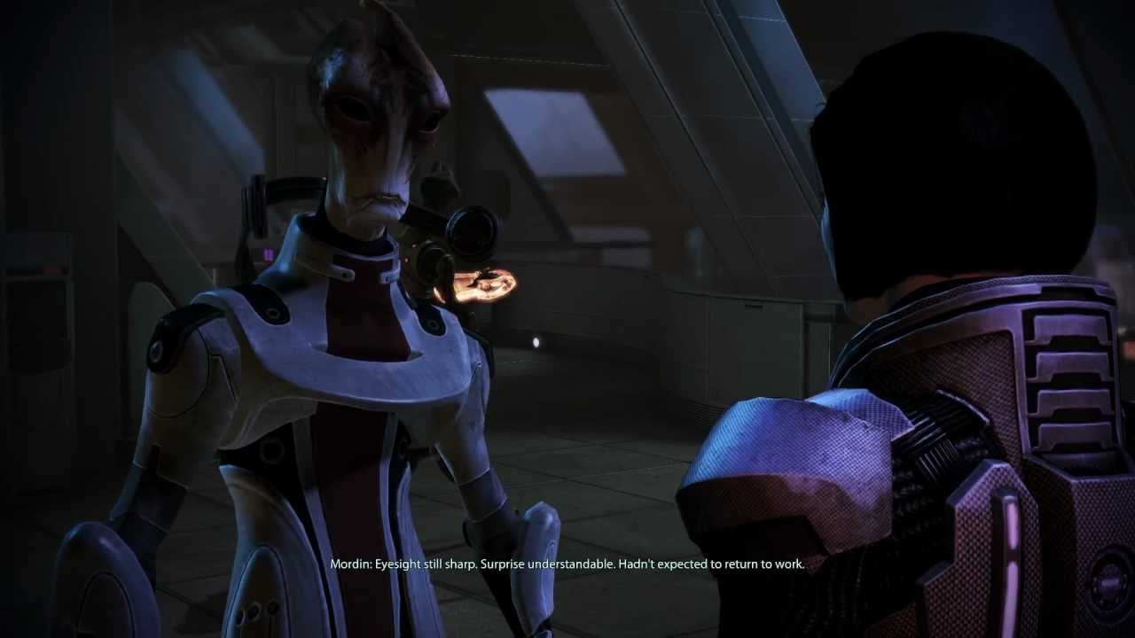 Mass Effect 3: Javik meets Mordin [From Ashes DLC]