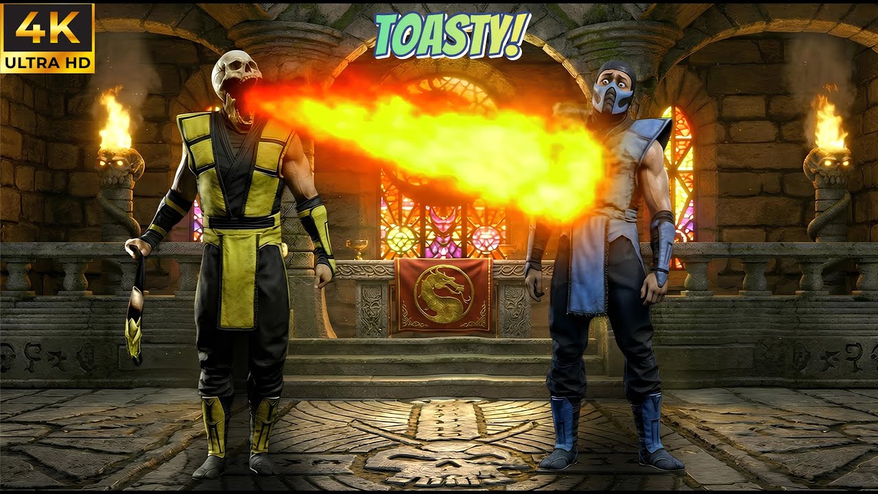 Фаталити из трилогии Mortal Kombat в реальной жизни! Часть 2 (Гиперреалистичный ИИ 2026)