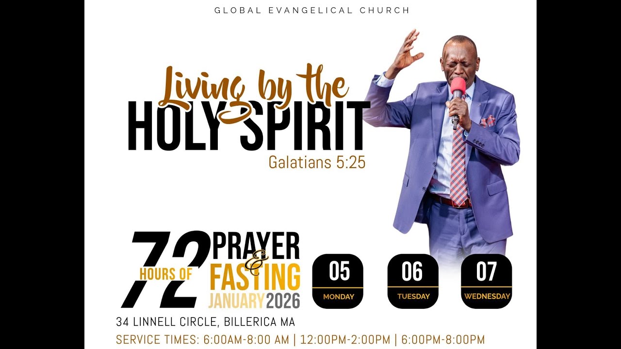 72 HOURS OF PRAYER & FASTING | DAY 3 | SESSION 3 | GLOBAL EVANGELICAL CHURCH | 01.07.2026