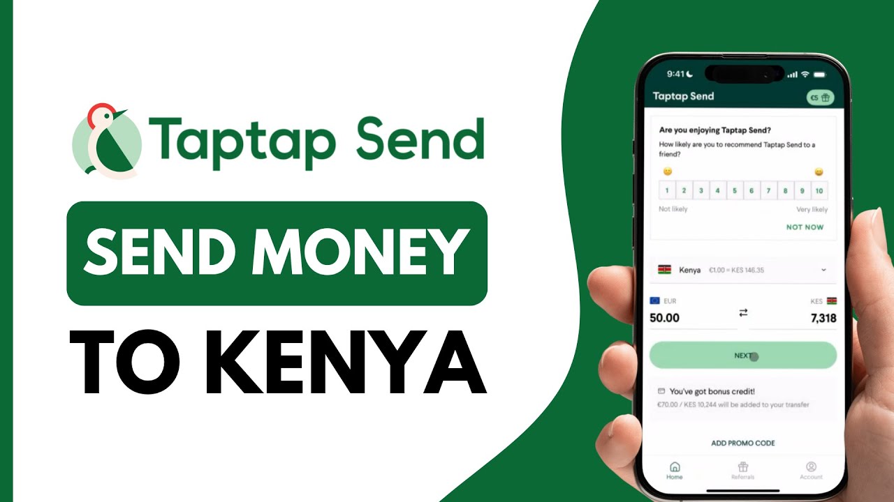 How to Send Money to Kenya Using TapTap Send - Step by Step