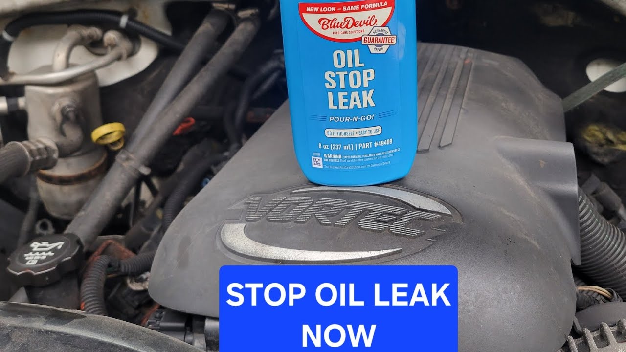 Blue Devil Stop Oil Leak Review Must Watch! It Works!