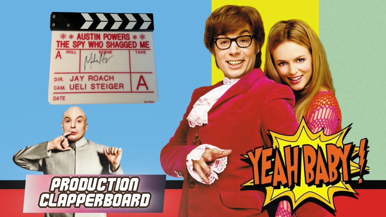 Austin Powers: The Spy Who Shagged Me (1999) Original Production Clapperboard 