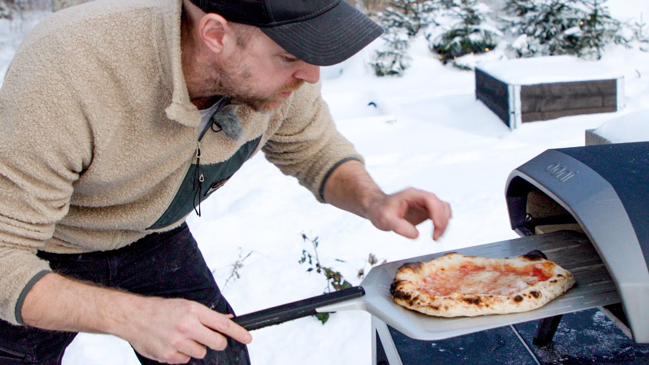 Napolitansk pizza i en Ooni Koda 16