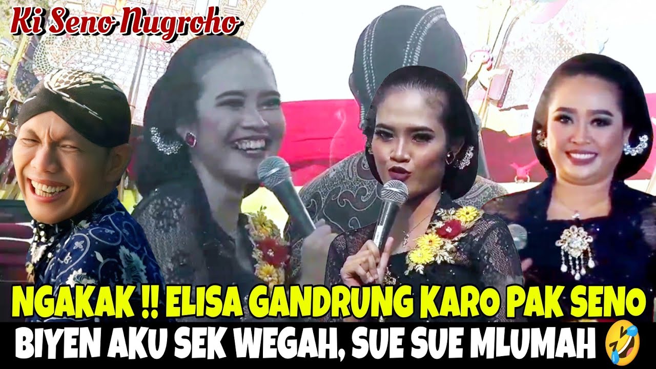 Wayang Ki Seno Nugroho | Ngakak !! Elisa gandrung karo pak seno, byen aku sek wegah sue sue mlumah 🤣