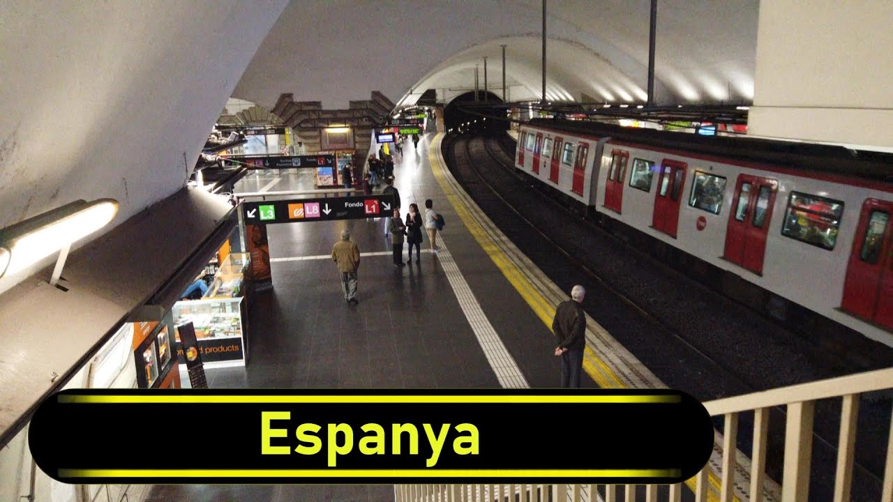 Metro Station Espanya - Barcelona 🇪🇸 - Walkthrough 🚶