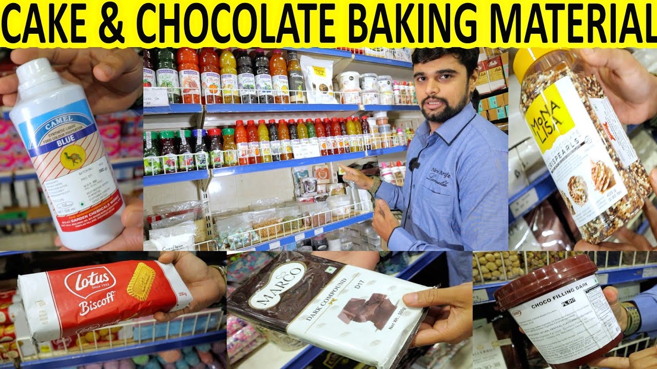Mumbai cake Baking Shop | Cake Baking Materials , Baking Tools Wholesale Market | केक बनाने का सामान