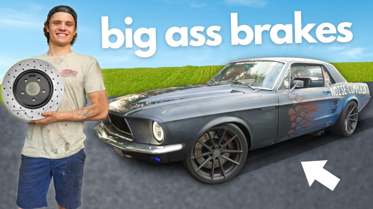 My '67 Mustang Gets GIANT S550 Brakes! (