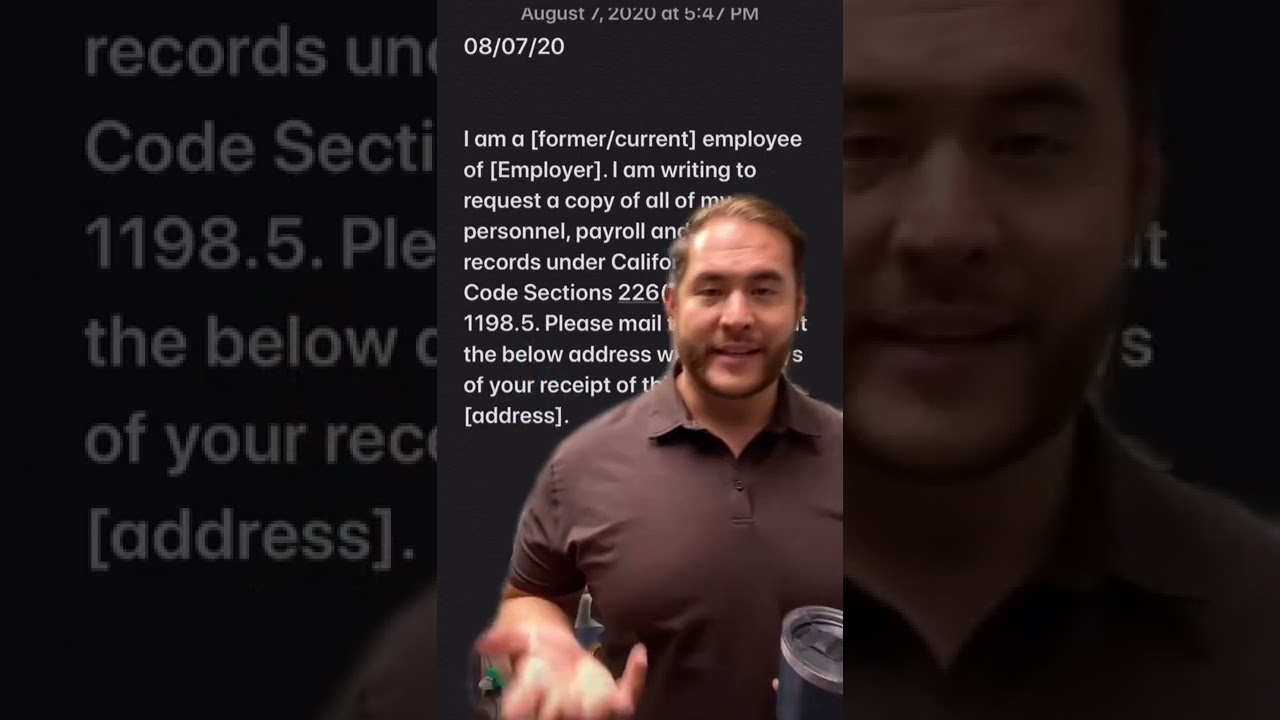 How To Get Your Personnel File