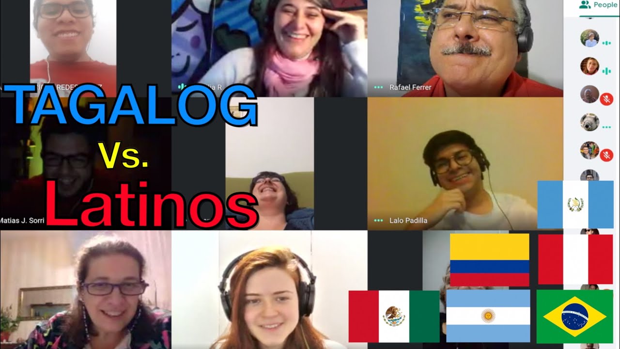 Latinos Vs TAGALOG : Can They Understand Filipinos?