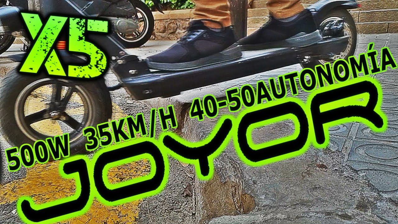 JOYOR X5s UN PATINETE QUE NO TE DEJARA INDIFERENTE! -UNBOXING & REVIEW- SOLORUEDA