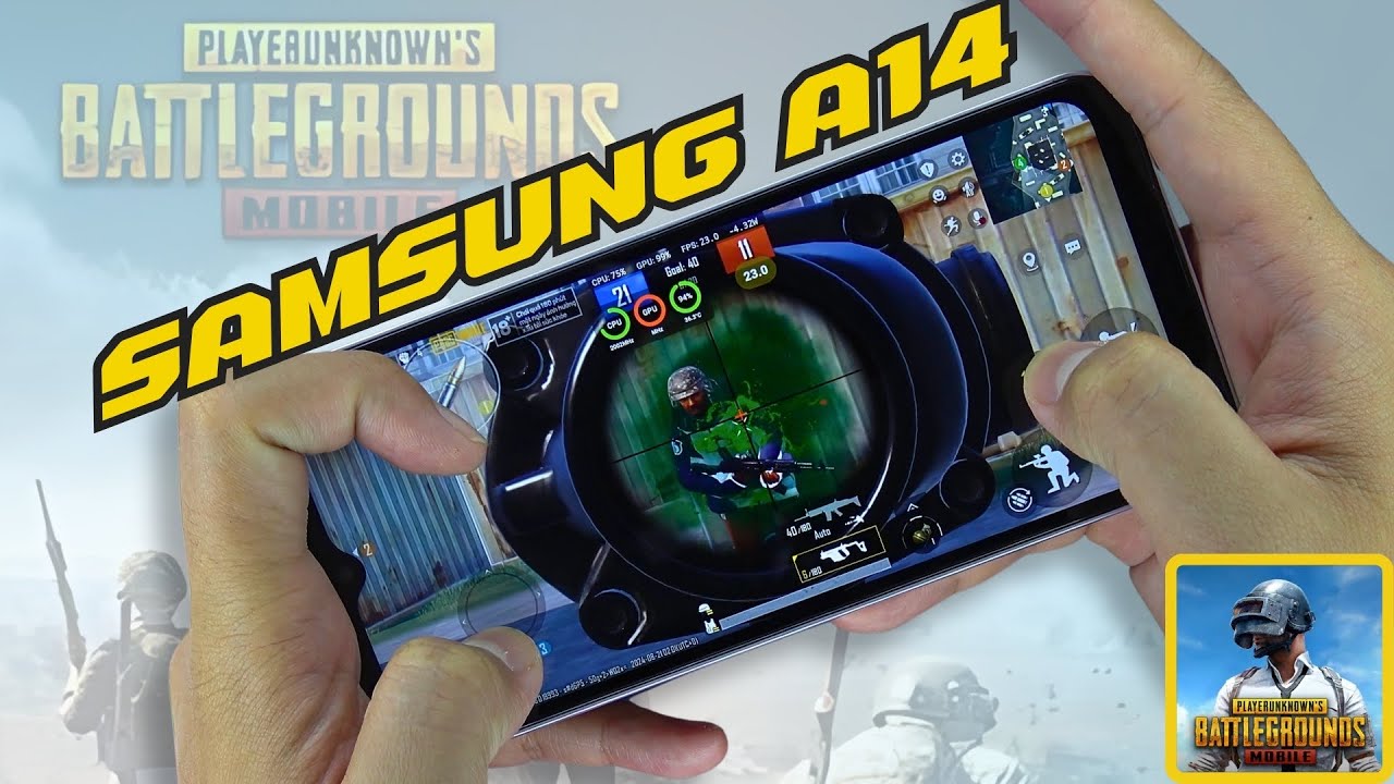 Samsung Galaxy A14 PUBG Mobile test 2024