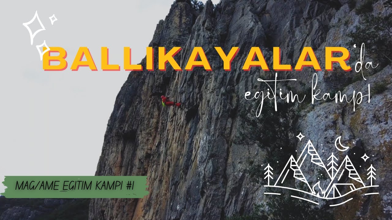 Ballıkayalar Tabiat Parkı'nda Arama Kurtarma Eğitim Kampı