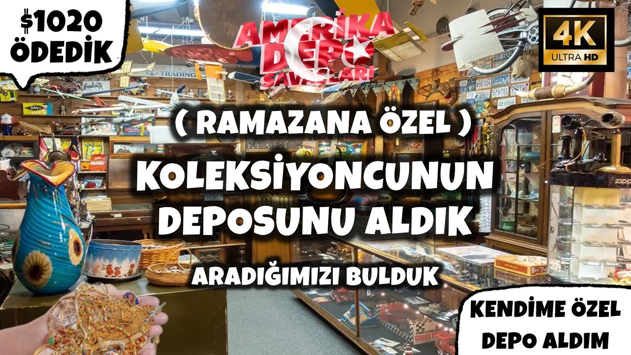 $1020 RAMAZANA ÖZEL KOLEKSİYONCUNUN DEPOSUNU ALDİK