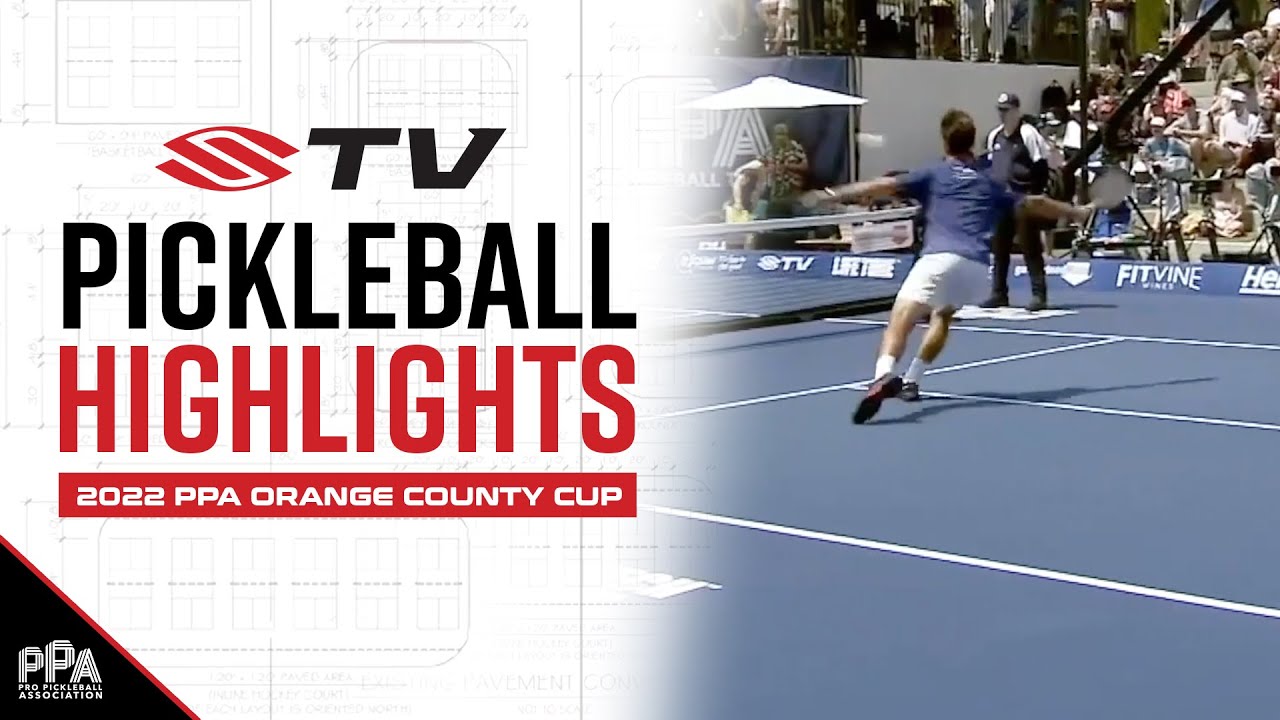 JW Johnson's Step Through Pickleball Highlight - 2022 PPA Select Medical Orange County Mixed Doubles