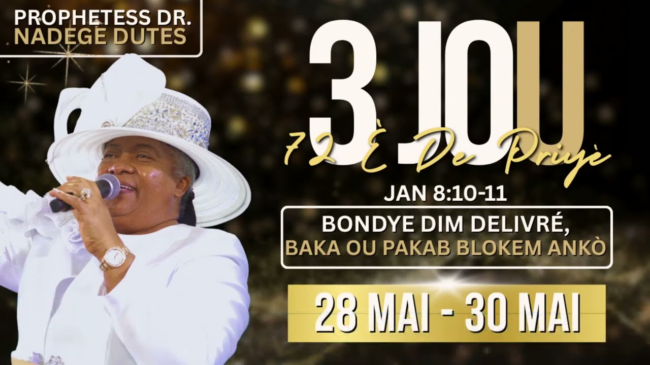 5.28.25 - Day 1 - Morning | 72 Hours of Fasting & Prayer | EGLISE DE DIEU SAINTETÉ EN CHRIST