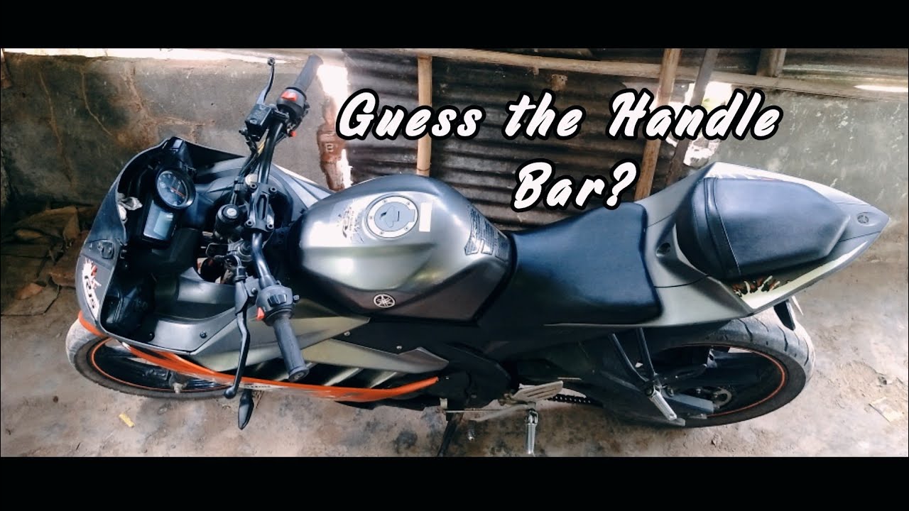 r15 v2 handle bar riser || Custom fitted Handle Bar on R15 v2