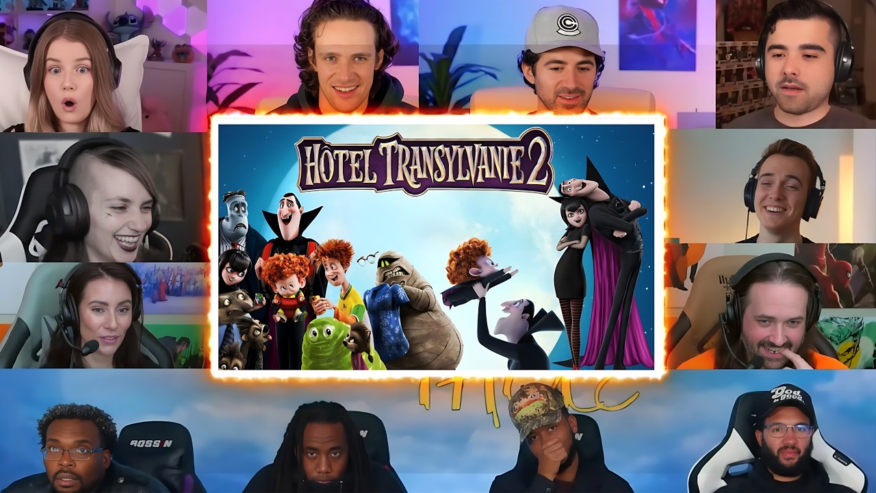 Hotel Transylvania 2 Movie Reaction Mashup | Family & Monster Chaos!
