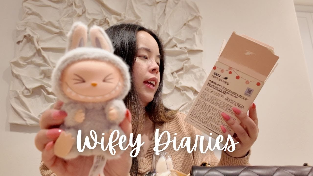 Wifey Diaries: Picking up my Labubu + Lunar New Year + Closet Organization