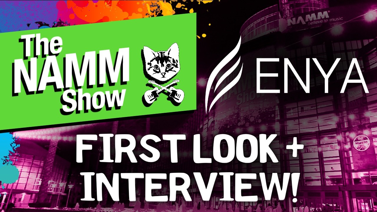Enya Inspire Pro & Cyber G Explained | Smart Carbon Fiber Guitars at NAMM 2026