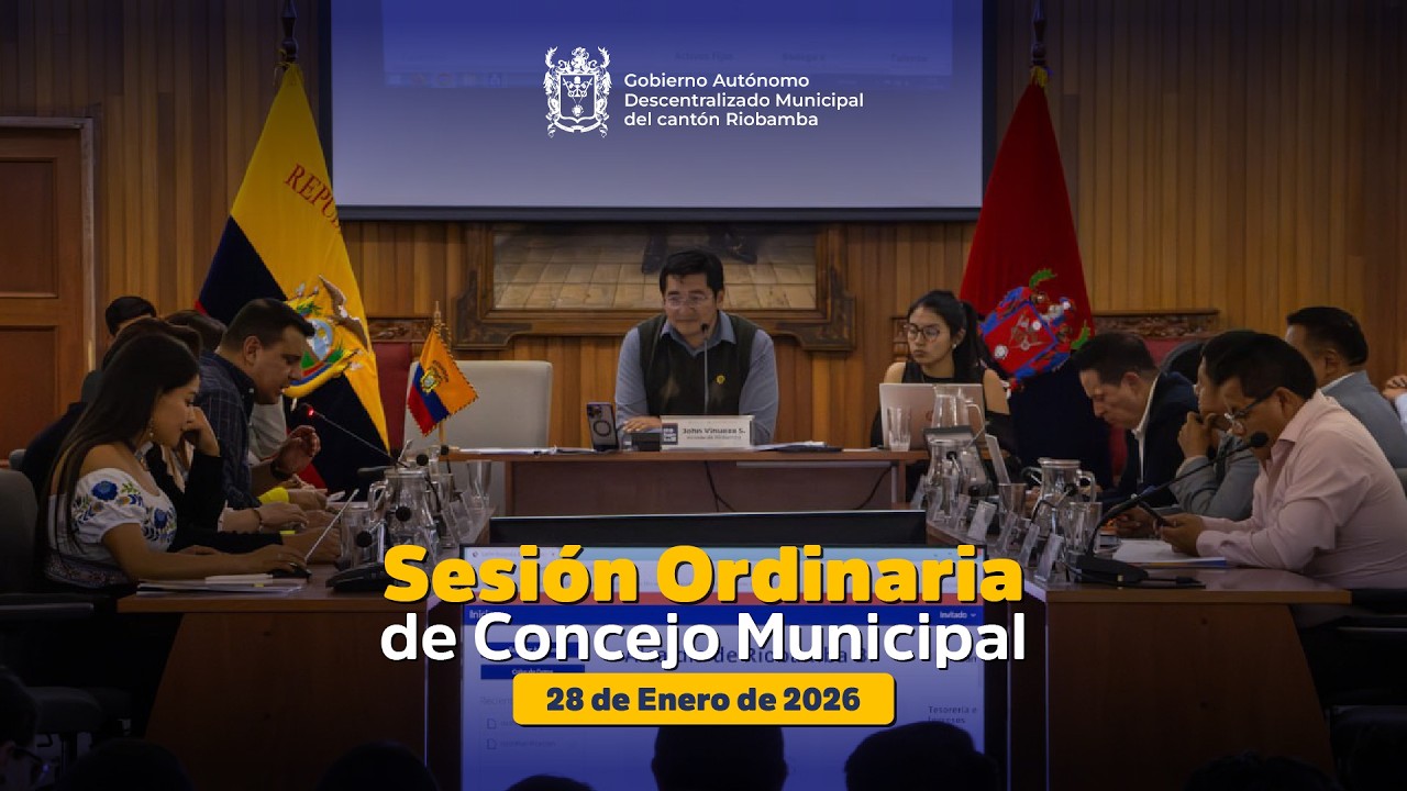 Sesión ordinaria de Concejo Municipal - 28 de enero de 2026