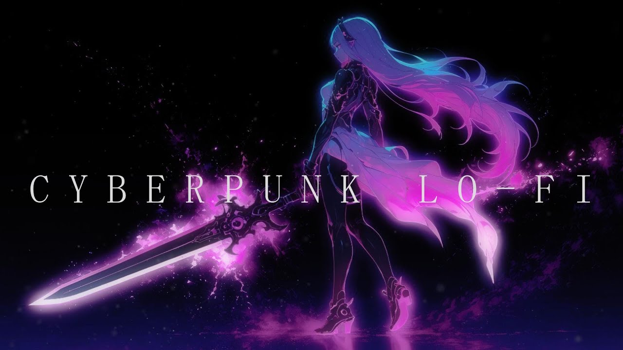 【作業用】⚔️ Cyber Drift 🌌 | Lofi Beats for Deep Focus & Night Coding Escape [Work/Study/Relax]