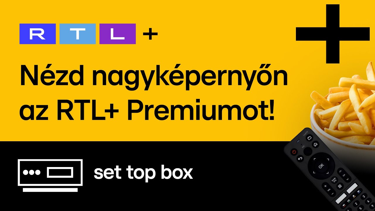 RTL+ tartalmak nagyképernyőn | Set-Top Box