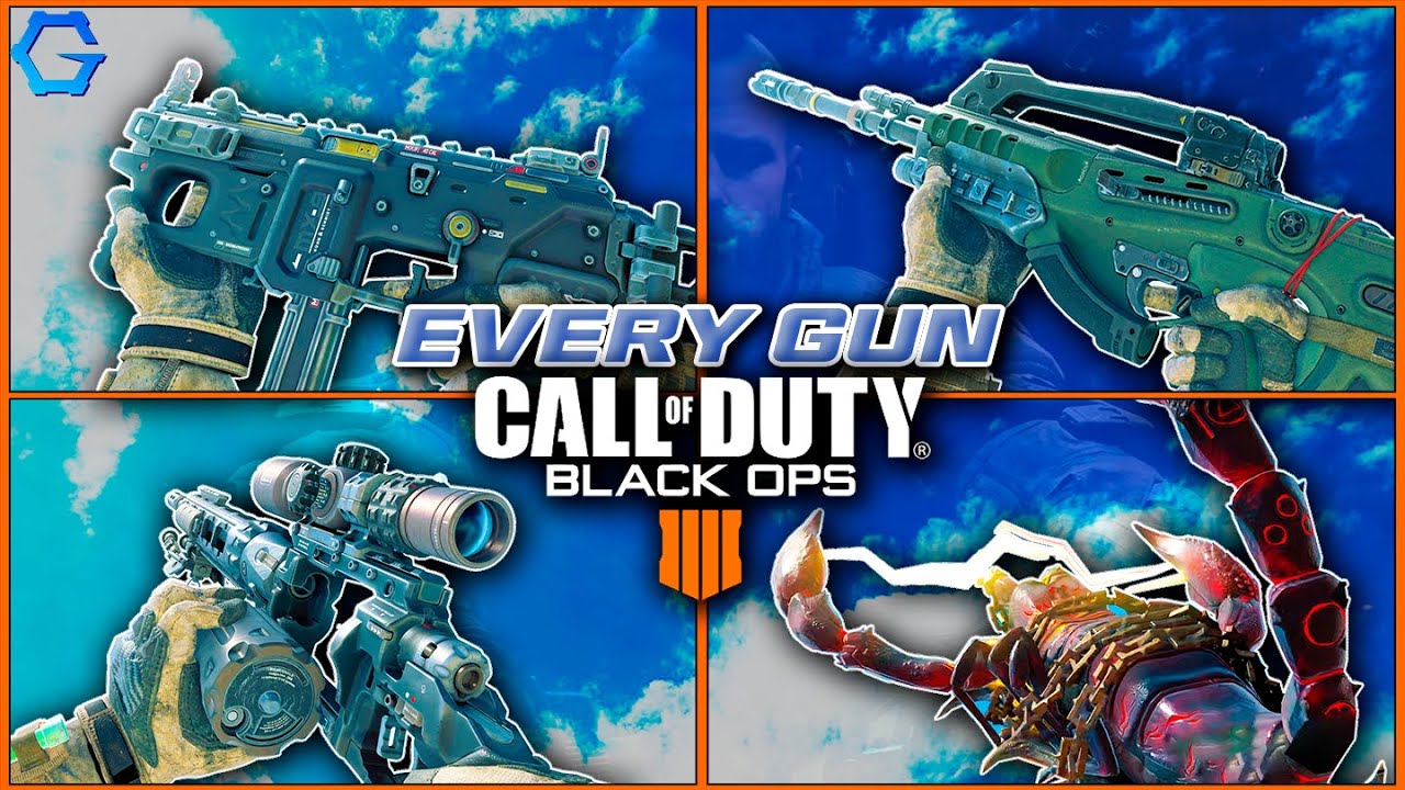 EVERY GUN in Black Ops 4 (Redux)