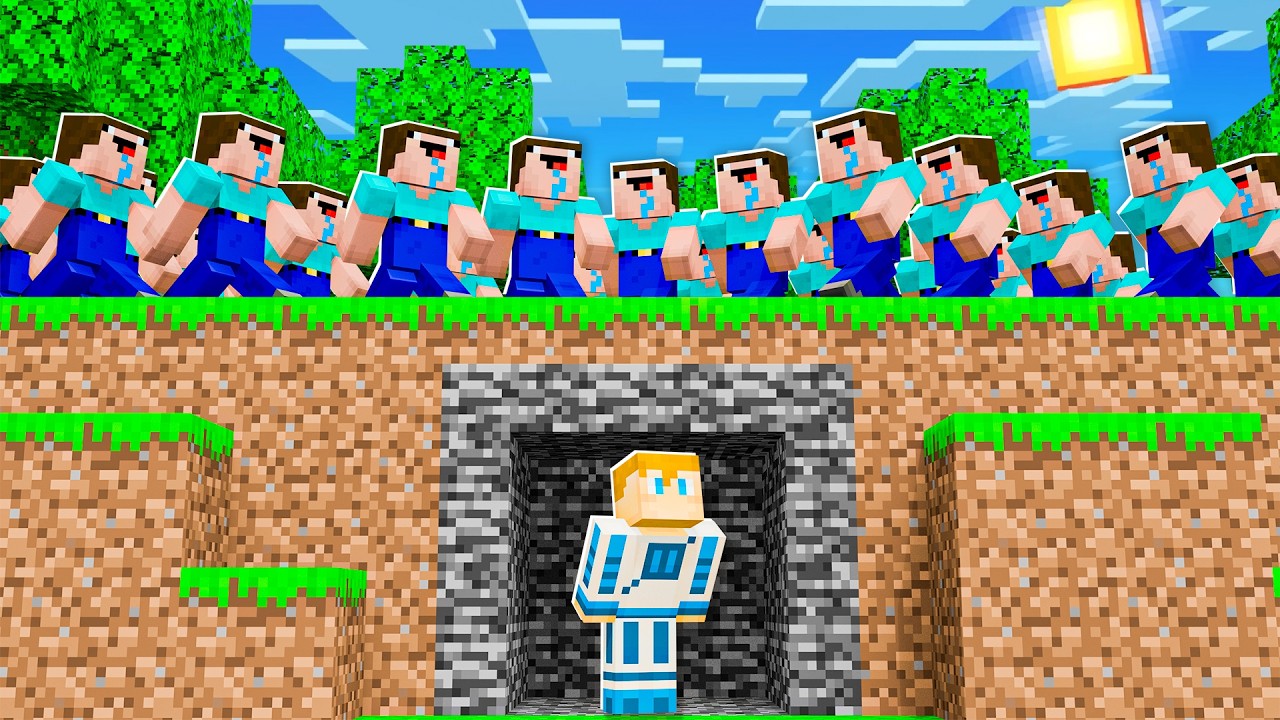 OSZUKIWAŁEM w MANHUNT z WIDZAMI | Minecraft Extreme