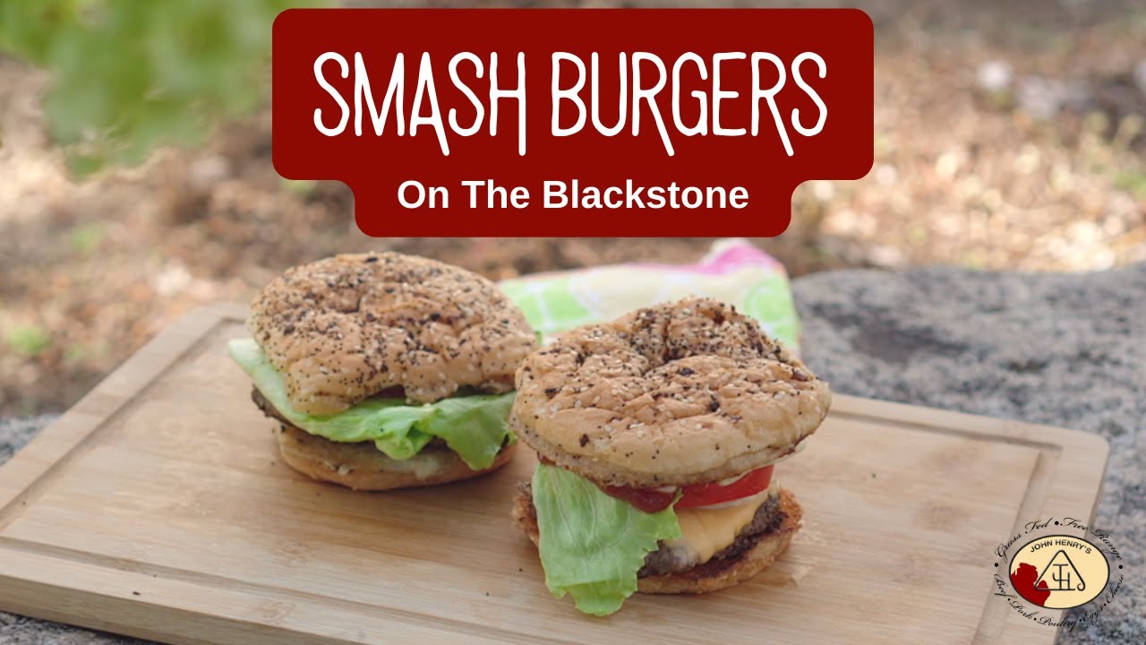 Smash Burgers on the Blackstone
