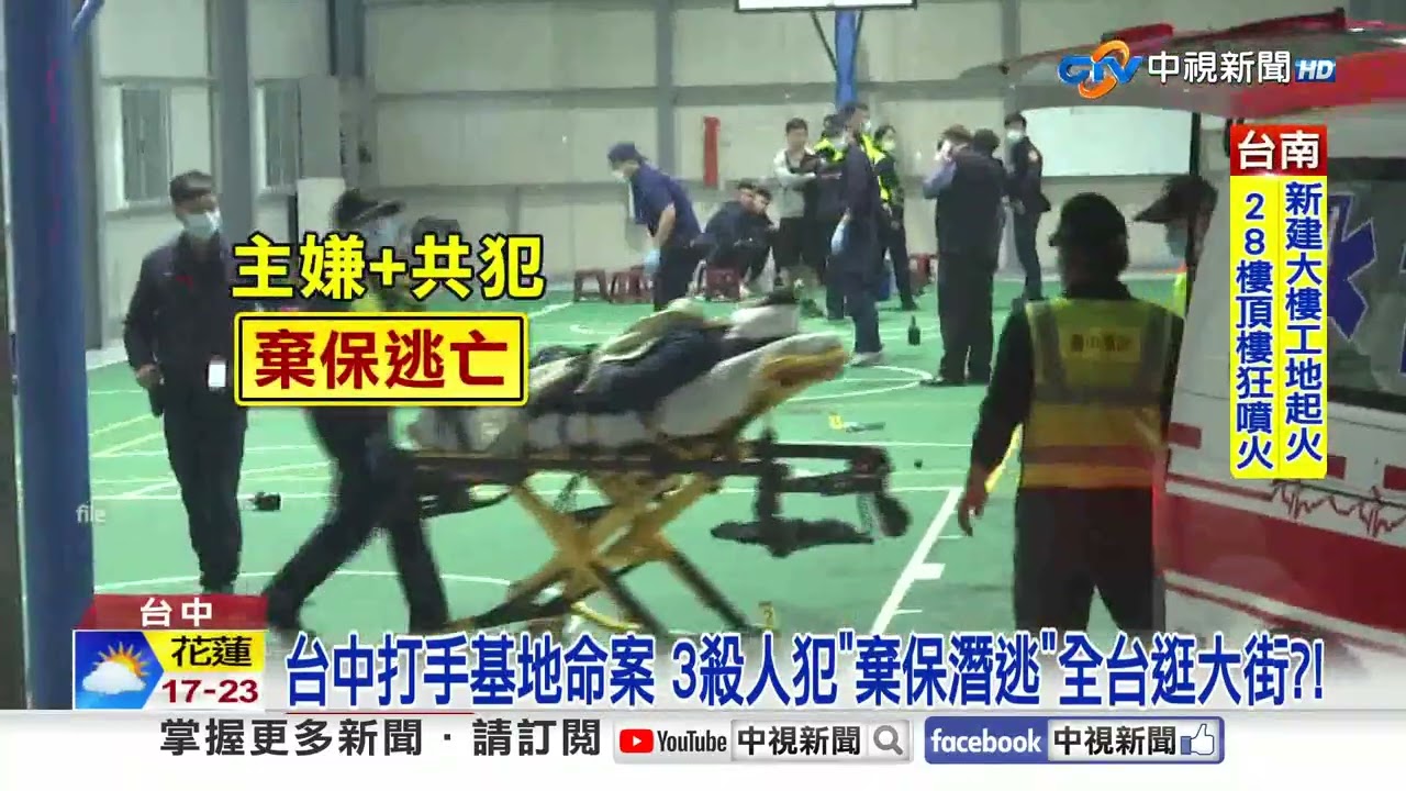 台中打手基地命案 3殺人犯