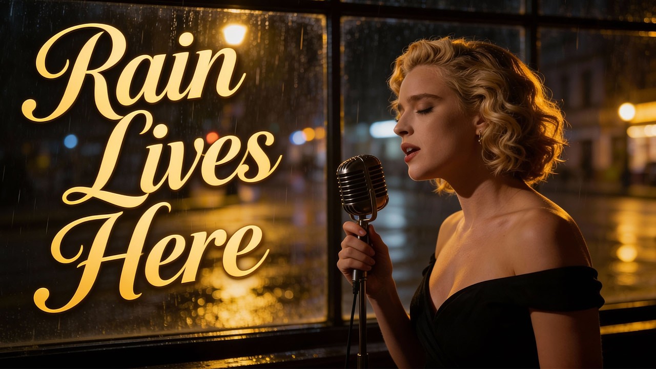 Enlly Soul Blues (1950s Style) - Rain Lives Here | Timeless 1950s Soul Blues Love Song