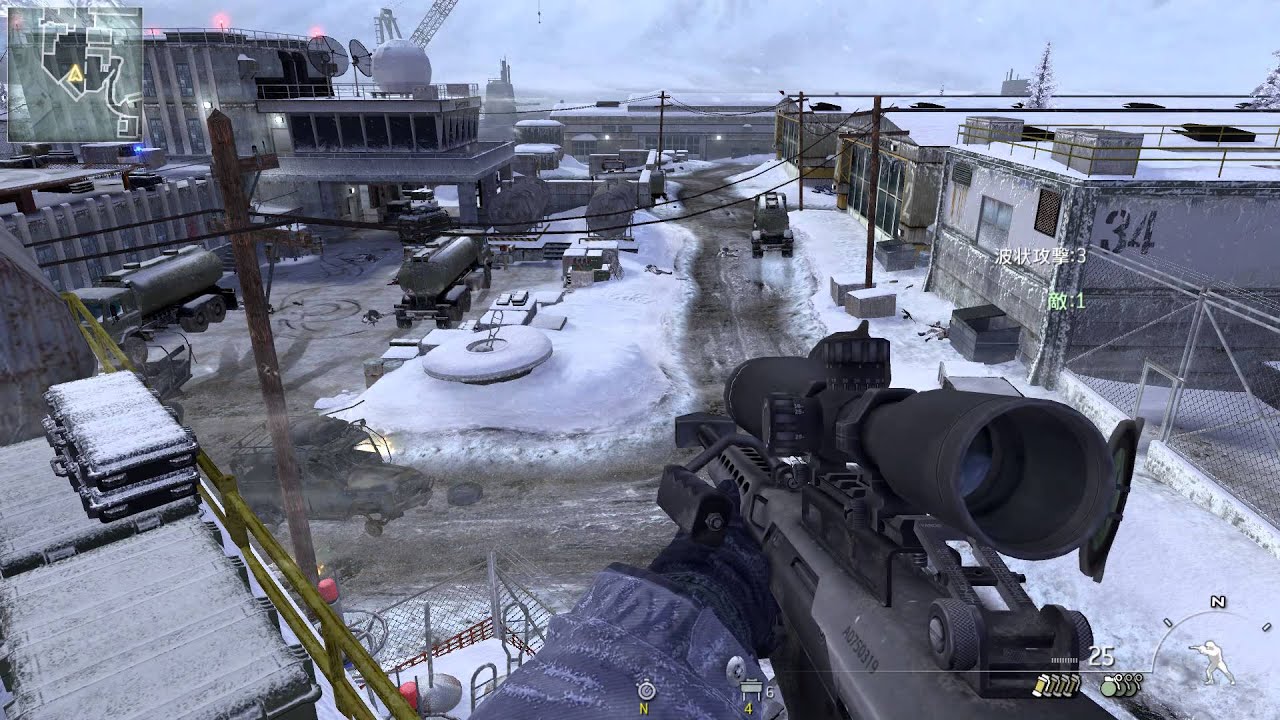 [COD MW2] 籠城スナイパー