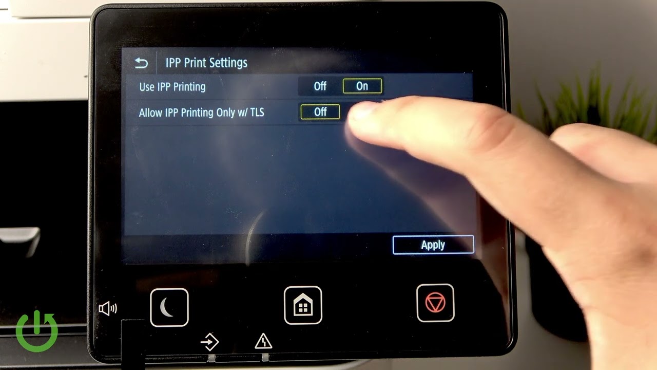 CANON i-SENSYS MF657Cdw &ndash; How to Manage IPP Print Settings