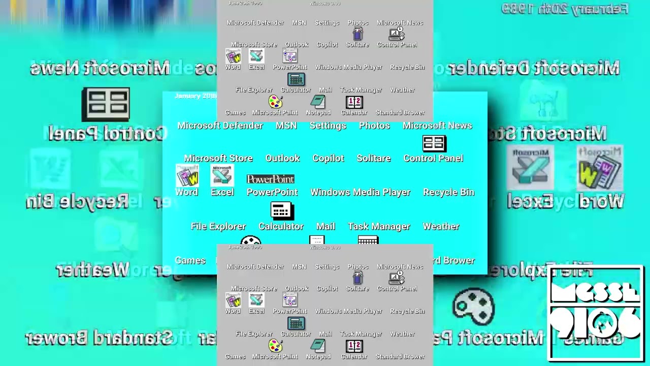 YTPMV Ultimate Windows Icon Evolution 1985 - 2026 Scan