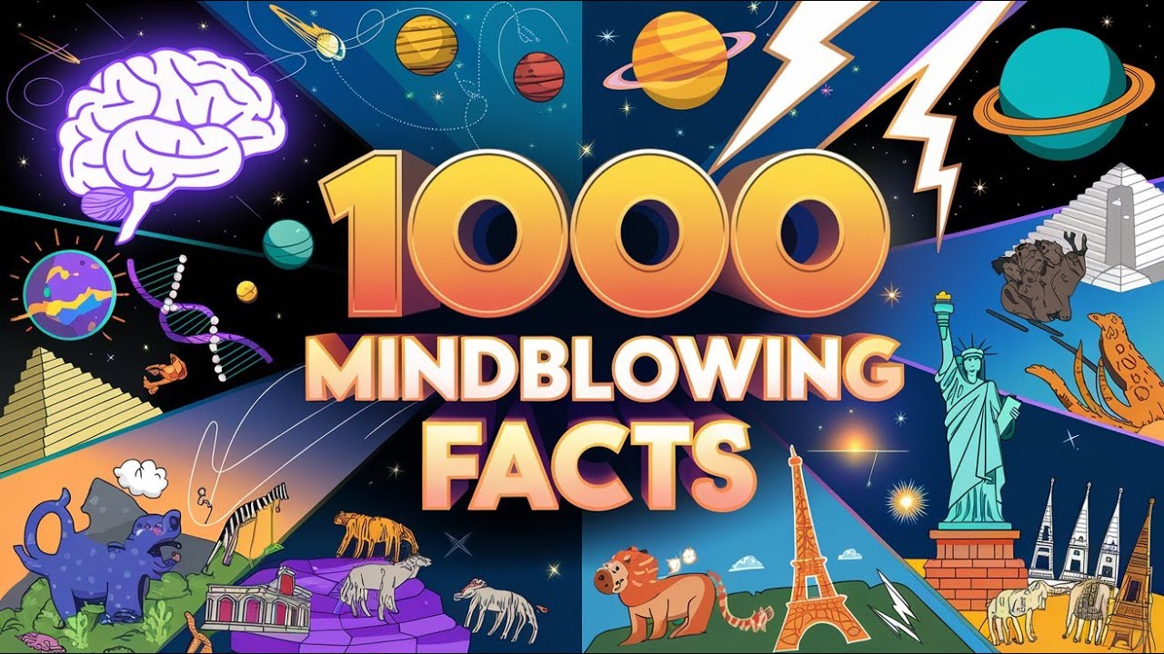 1000 MIND BLOWING Facts About Our World You Never Knew