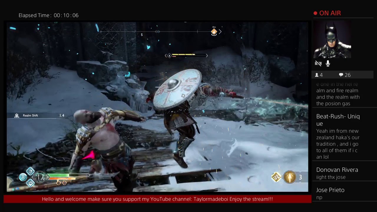 Taylormadeboi Gaming: God Of War Story, Side Missions & Randomness