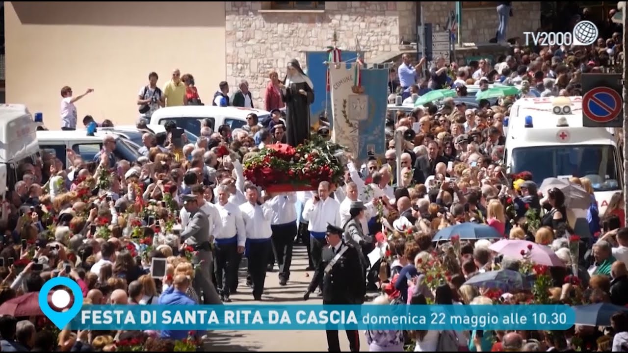 Festa di Santa Rita da Cascia - Domenica 22 maggio ore 10.30 su Tv2000