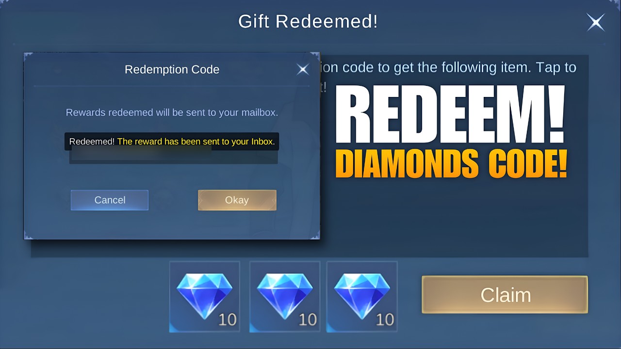NEW MLBB DIAMONDS REDEEM CODES SOURCE! | JOIN NOW TO CLAIM FREE DIAMONDS!