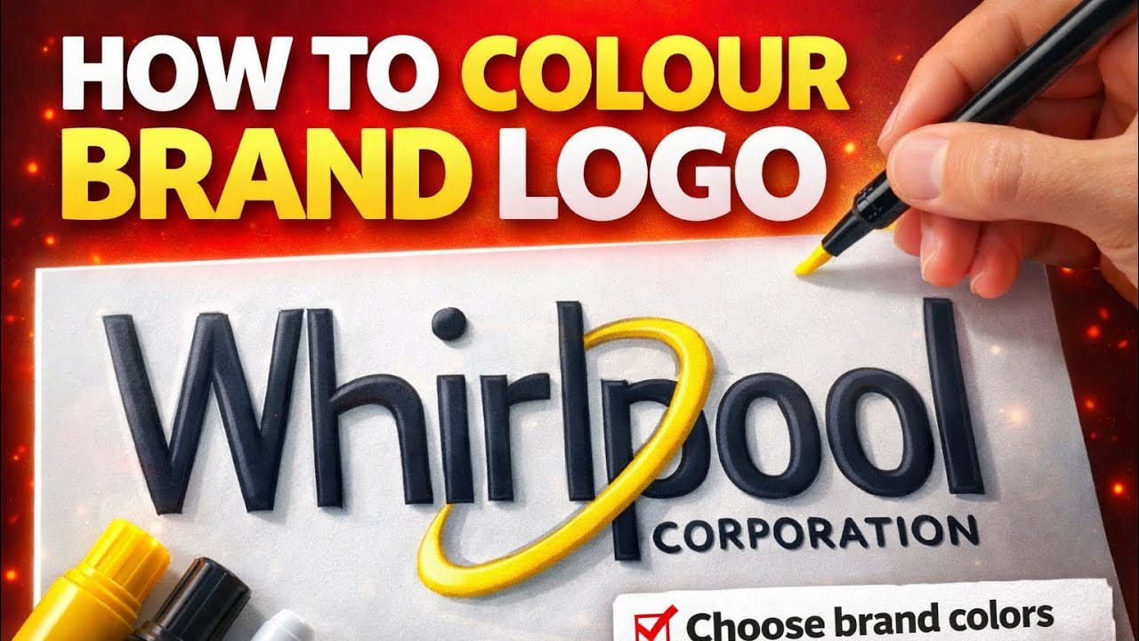 How to colour brand logo part 1 # full video 