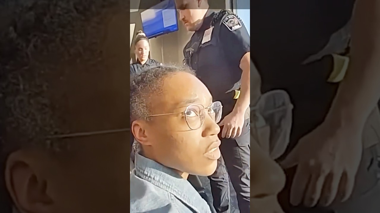 Smart-Mouth Woman Goes Crazy at Airport ✈️ #bodycam #karen #police #cops #airport #lawenforcement