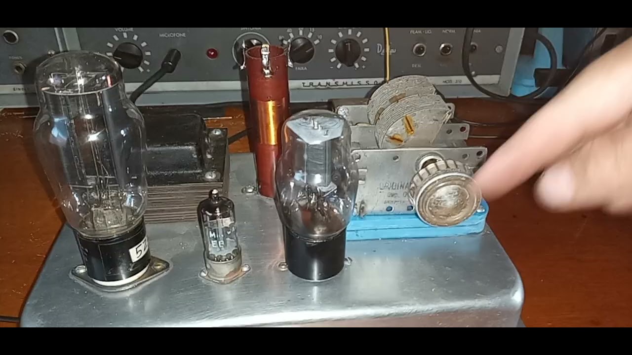 segundo vídeo transmissor modificado com a qualidade  áudio inacreditável e ondas médias