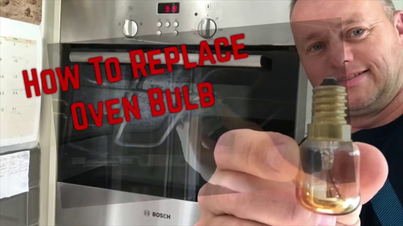 Replace Oven Bulb “how to Guide” Bosch Oven & many more💡Diy