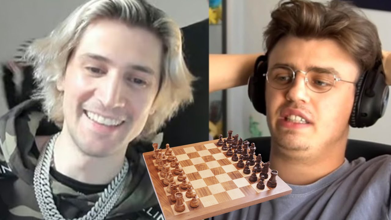 xQc vs Papaplatte Chess Tournament