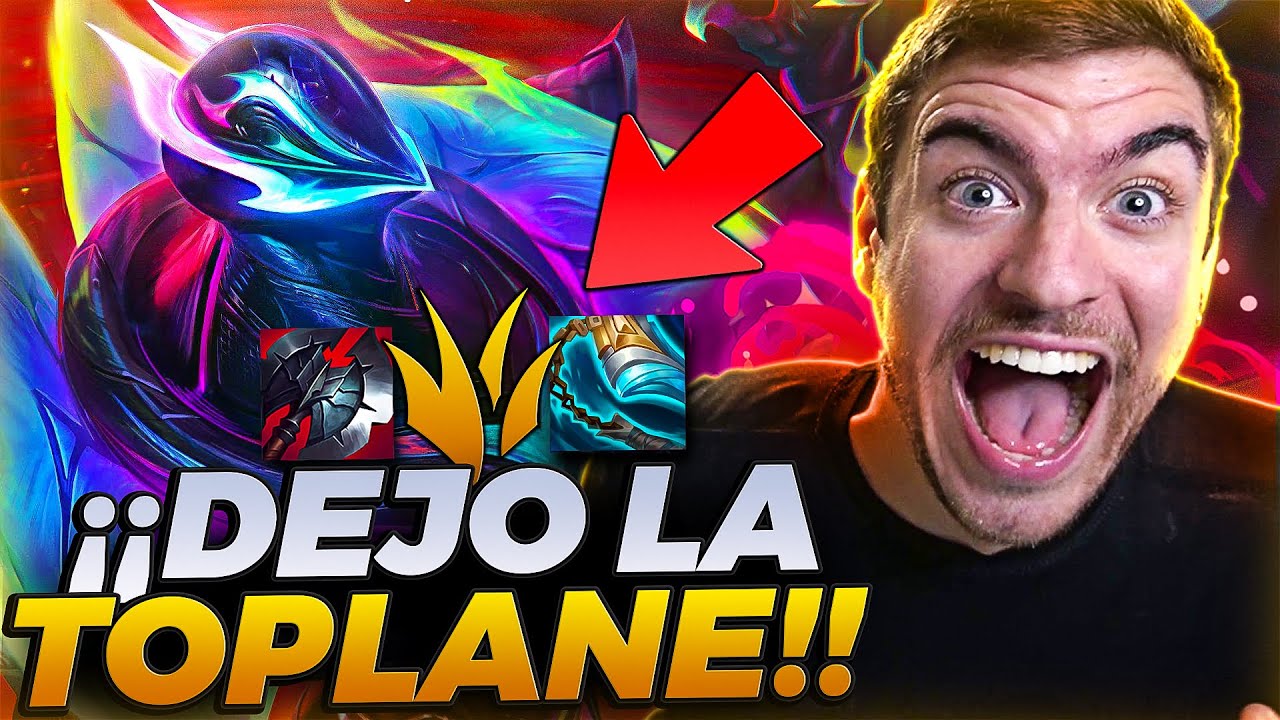 🤮¡¡CAMBIO DE ROL A LA JUNGLA!! ME VOY DE LA TOPLANE , NO AGUANTO MAS , TOPLANE ES USELESS PARA SUBIR