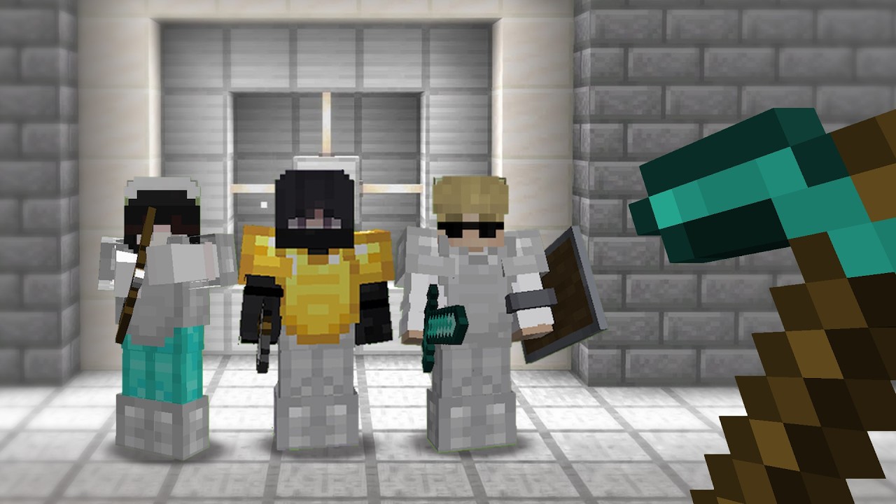 Minecraft but, I Rob The Most Impossible Vault