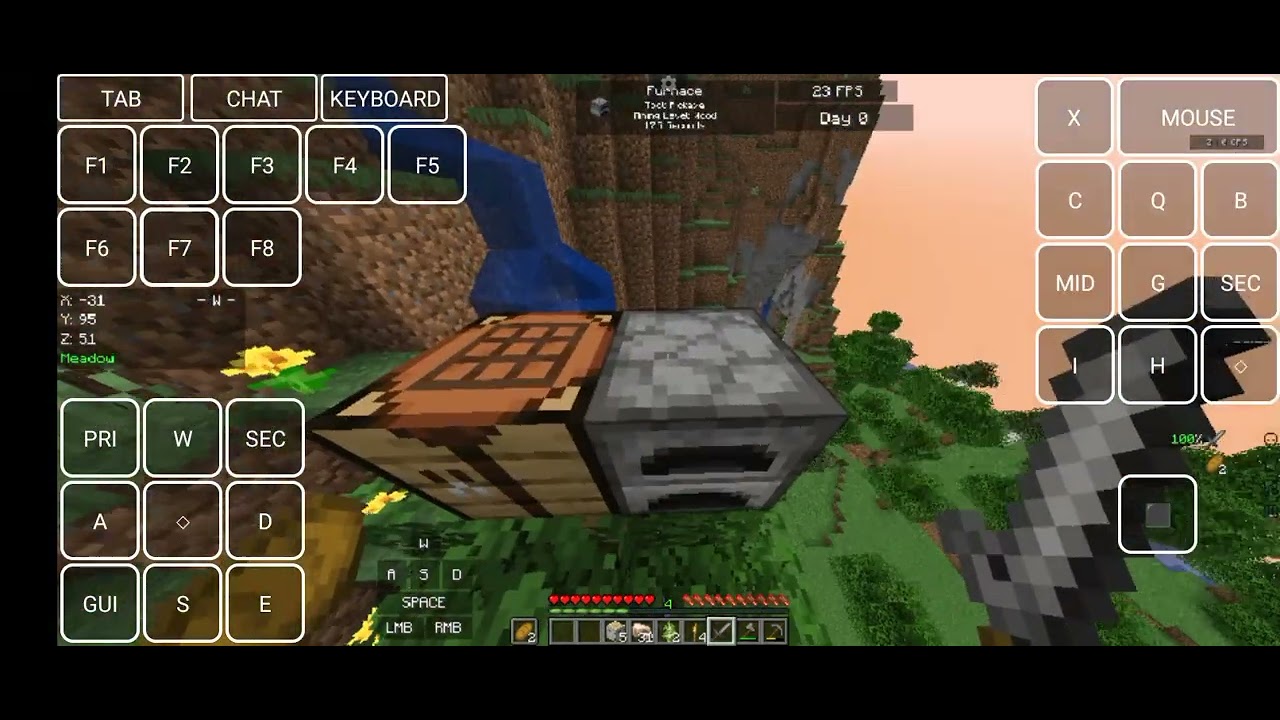 My survival world of survive of 100 days of me of enderdragon kill