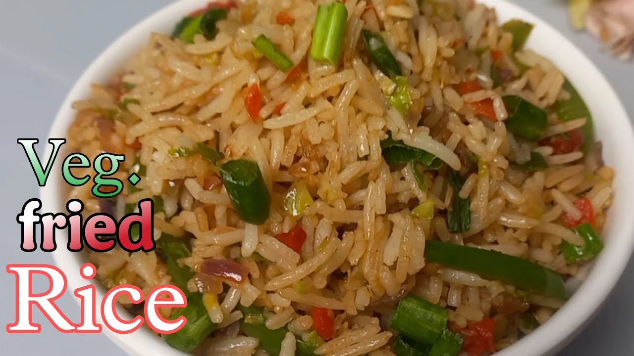 Restorent style  vegetable  fried rice/veg fried rice/fried rice