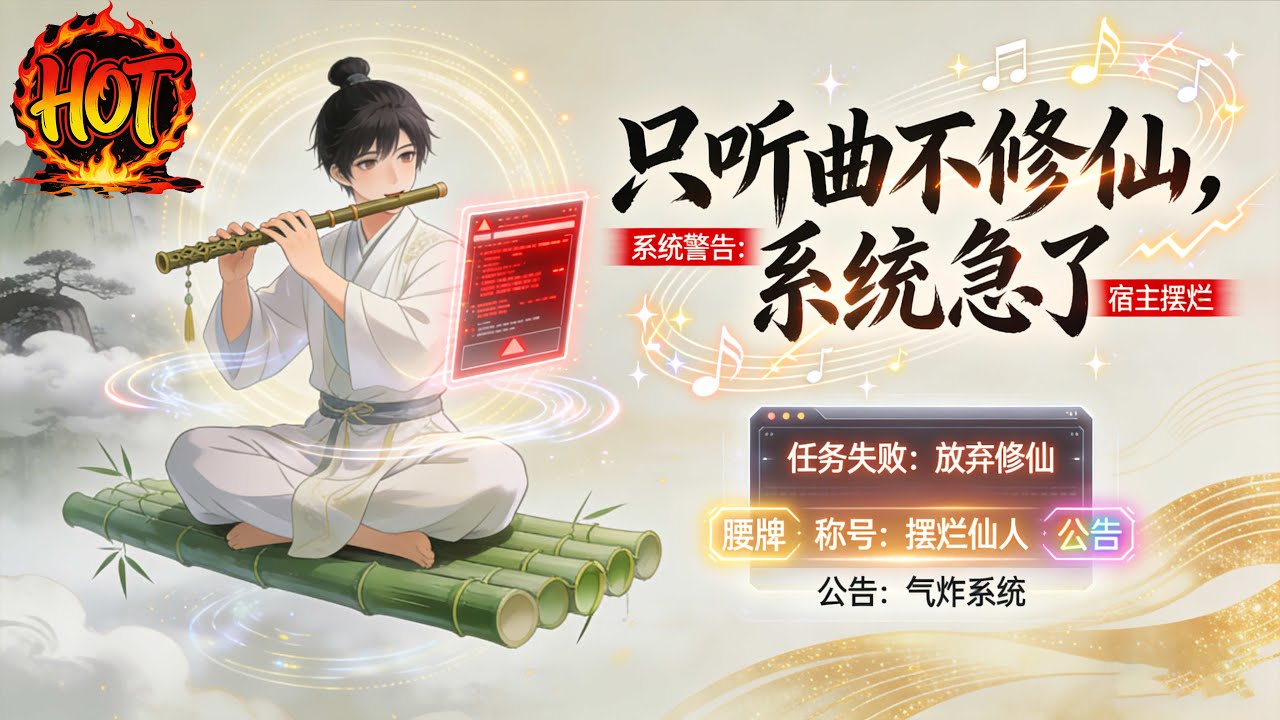 ✨【强推】《只听曲不修仙系统急了》1--60集徐安山穿越星北大陆，成为芦花洲第一宗门无事峰峰主。师姐们都是一方霸主，师尊、师祖更是对他更是百般宠爱#穿越 #末世 #异能 ##动态漫画 漫野推文