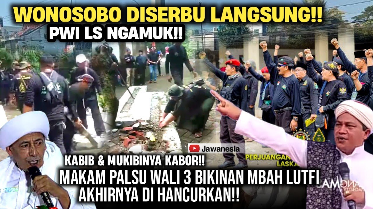 🔴GEGER!! WONOSOBO MULAI BERGERAK OPERASI BESAR KUBURAN PALSU LIHAT INI YG DIHANCURKAN